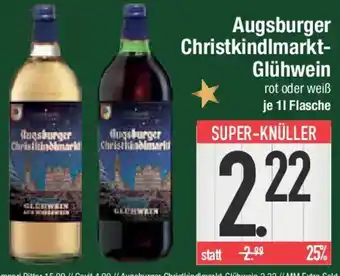 E-Center Augsburger Christkindlmarkt Glühwein Angebot