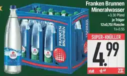 E-Center Franken Brunnen Mineralwasser Angebot