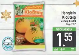 E-Center Henglein Kloẞteig Angebot