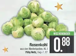E-Center Rosenkohl Angebot