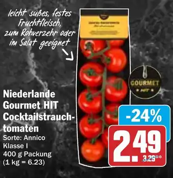 HIT Niederlande Gourmet HIT Cocktailstrauchtomaten Angebot