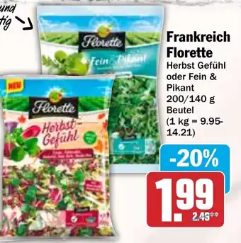 HIT Frankreich Florette Angebot