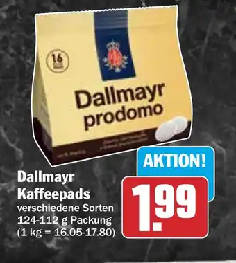 HIT Dallmayr Kaffeepads Angebot