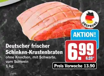 HIT Deutscher frischer Schinken-Krustenbraten Angebot
