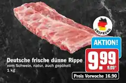 HIT Deutsche frische dünne Rippe Angebot