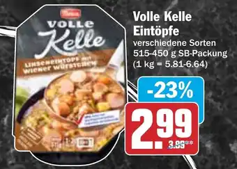 HIT Volle Kelle Eintöpfe Angebot