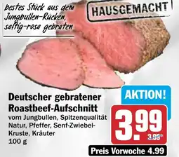 HIT Deutscher gebratener Roastbeef-Aufschnitt Angebot
