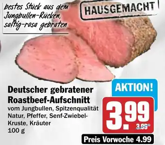 HIT Deutscher gebratener Roastbeef-Aufschnitt Angebot