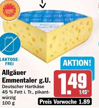 HIT Allgäuer Emmentaler g.U. Angebot