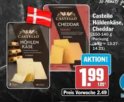 HIT Castello Höhlenkäse, Cheddar Angebot