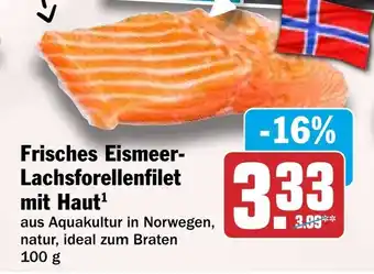 HIT Frisches Eismeer- Lachsforellenfilet mit Haut Angebot