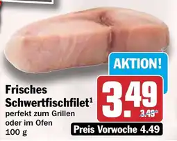 HIT Frisches Schwertfischfilet Angebot