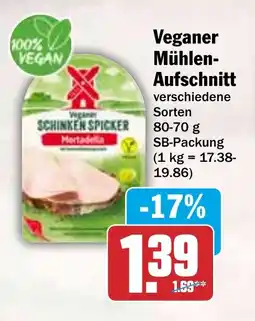 HIT Veganer Mühlen- Aufschnitt Angebot