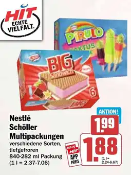 HIT Nestlé Schöller Multipackungen Angebot