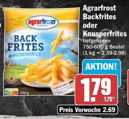 HIT Agrarfrost Backfrites oder Knusperfrites Angebot