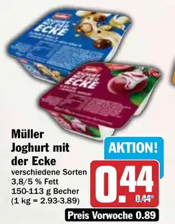 HIT Müller Joghurt mit der Ecke Angebot
