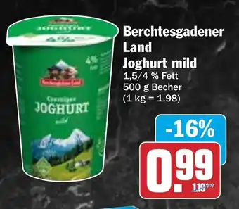 HIT Berchtesgadener Land Joghurt mild Angebot