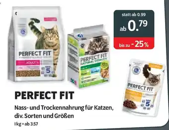 Das Futterhaus PERFECT FIT Nass- und Trockennahrung für Katzen Angebot