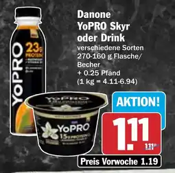 HIT Danone YoPRO Skyr oder Drink Angebot