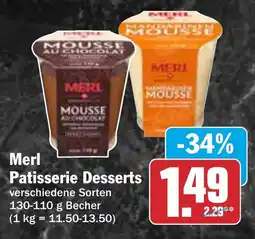 HIT Merl Patisserie Desserts Angebot