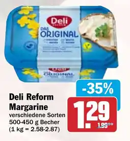 HIT Deli Reform Margarine Angebot