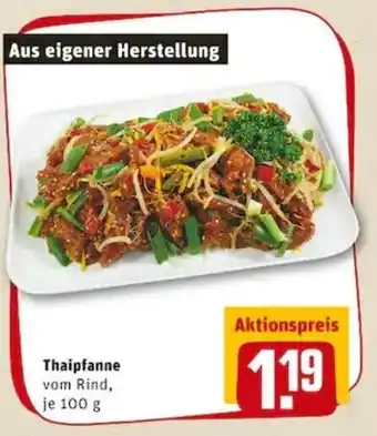 REWE PETZ Thaipfanne 100g Angebot