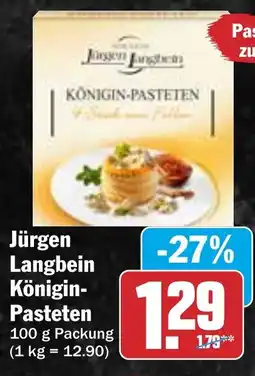 HIT Jürgen Langbein Königin- Pasteten Angebot