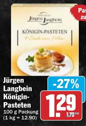 HIT Jürgen Langbein Königin- Pasteten Angebot