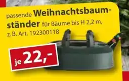 Sonderpreis Baumarkt passende Weihnachtsbaumständer Angebot