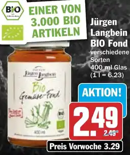 HIT Jürgen Langbein BIO Fond Angebot