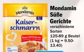 HIT Mondamin Süße Gerichte Angebot