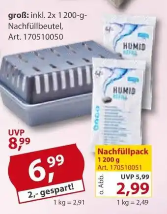 Sonderpreis Baumarkt Luftentfeuchter-Box Angebot