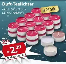 Sonderpreis Baumarkt Duft-Teelichter Angebot
