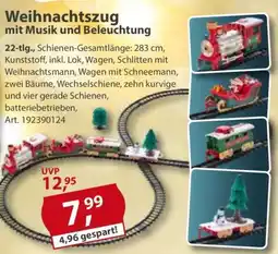 Sonderpreis Baumarkt Weihnachtszug mit Musik und Beleuchtung Angebot