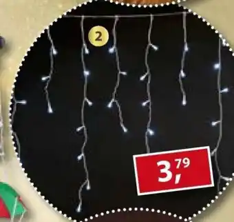 Sonderpreis Baumarkt LED-Lichterkette,,Eiszapfen-Vorhang" Angebot