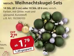 Sonderpreis Baumarkt versch. Weihnachtskugel-Sets Angebot
