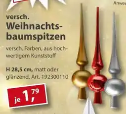 Sonderpreis Baumarkt versch. Weihnachts- baumspitzen Angebot
