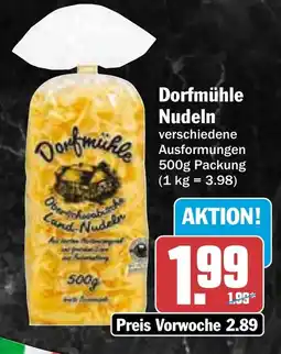 HIT Dorfmühle Nudeln Angebot