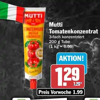 HIT Mutti Tomatenkonzentrat Angebot