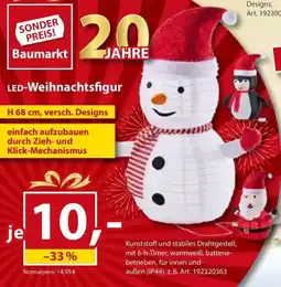 Sonderpreis Baumarkt LED-Weihnachtsfigur Angebot