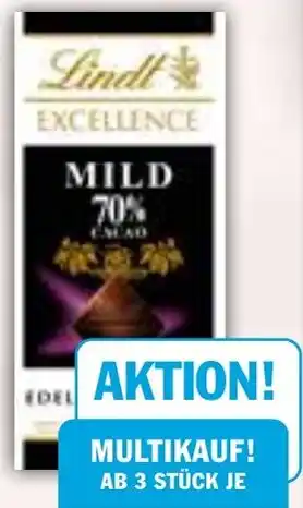 HIT Lindt Excellence Tafelschokolade Angebot
