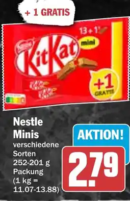 HIT Nestle Minis Angebot