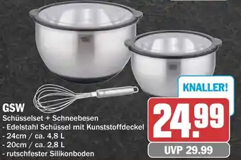 HIT GSW Schüsselset + Schneebesen Angebot