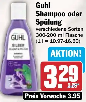 HIT Guhl Shampoo oder Spülung Angebot
