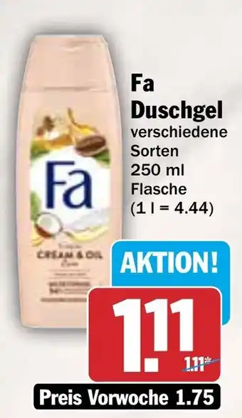 HIT Fa Duschgel Angebot