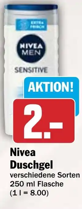 HIT Nivea Duschgel Angebot