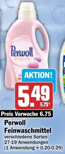 HIT Perwoll Feinwaschmittel Angebot