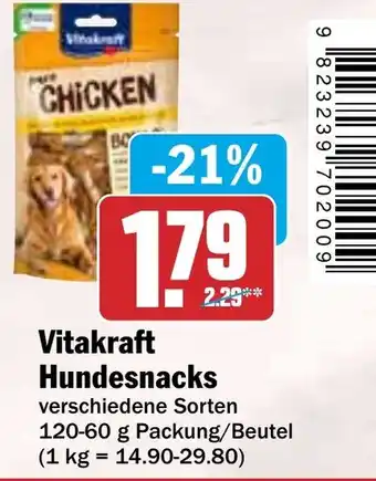 HIT Vitakraft Hundesnacks Angebot