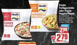 HIT Frosta Fertiggerichte oder Frosta Veggies/Vegan Angebot