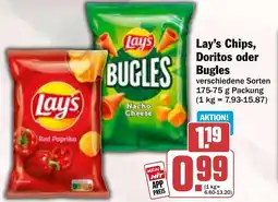 HIT Lay's Chips, Doritos oder Bugles Angebot